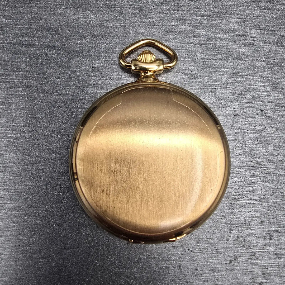 Pulsar Pocket Watch Men 46mm White Dial Gold Tone V701-0B60 New Battery2