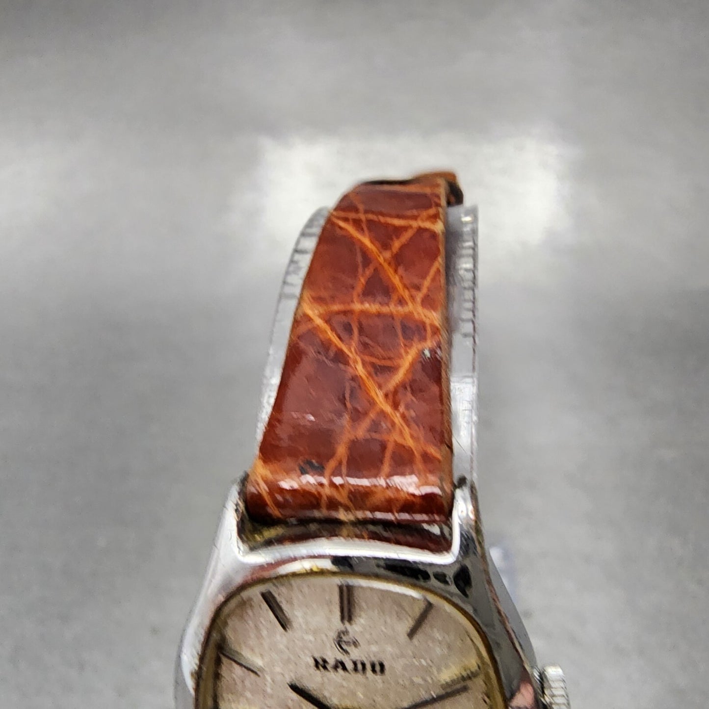 Rado Elegance Watch Women 23mm Silver Dial Steel Oval Manual Wind Runs VTG4