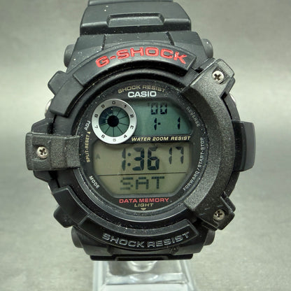 Casio G-Shock G-2500 Watch Men 47mm Black Daydate Alarm Chrono New Battery0