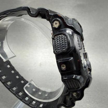 Casio G-Shock GD-110 Watch Men 51mm Black Silver Alarm Chronograph New Battery G3