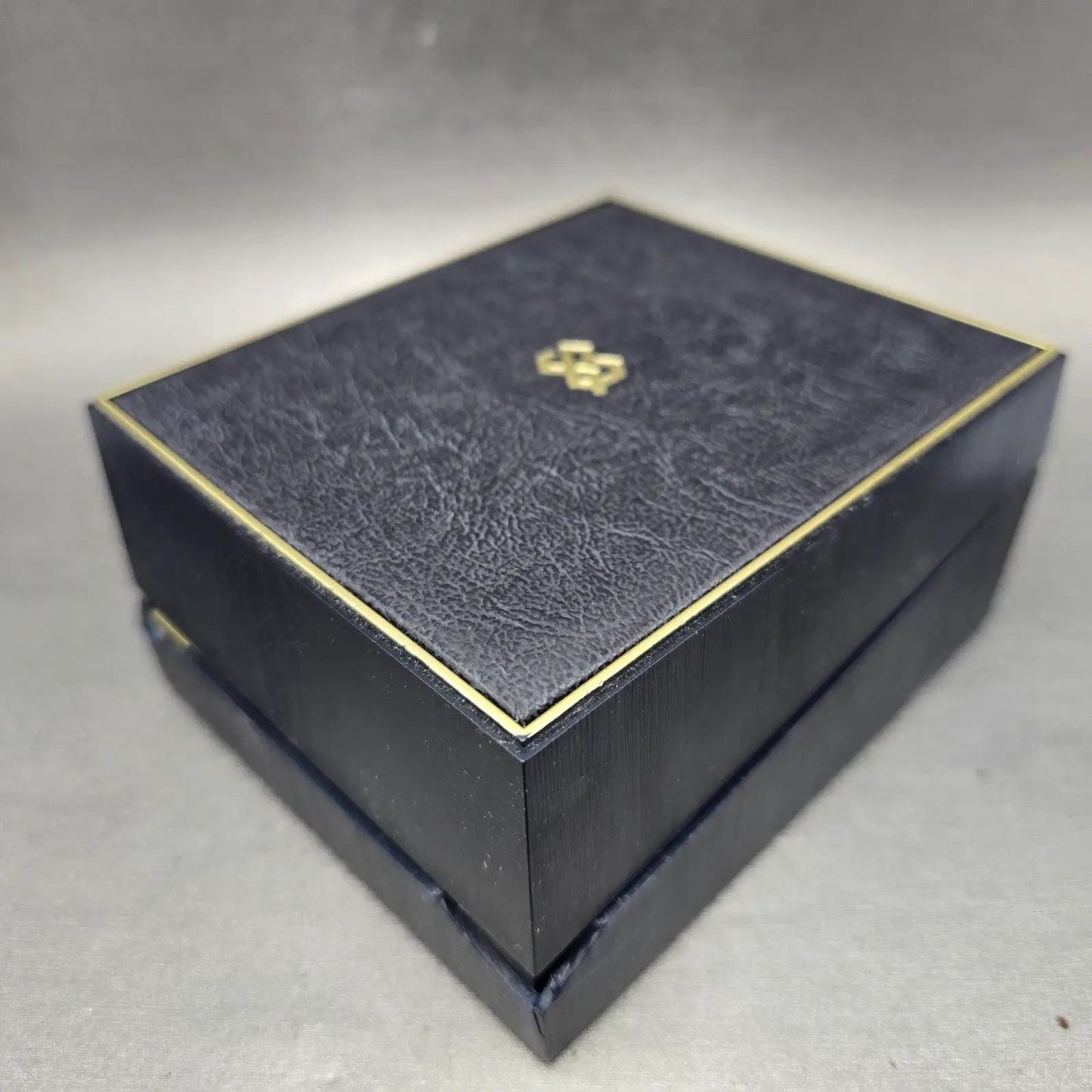 Seiko Presentation Watch Box Case Blue Plastic 1970s Quartz Vintage6