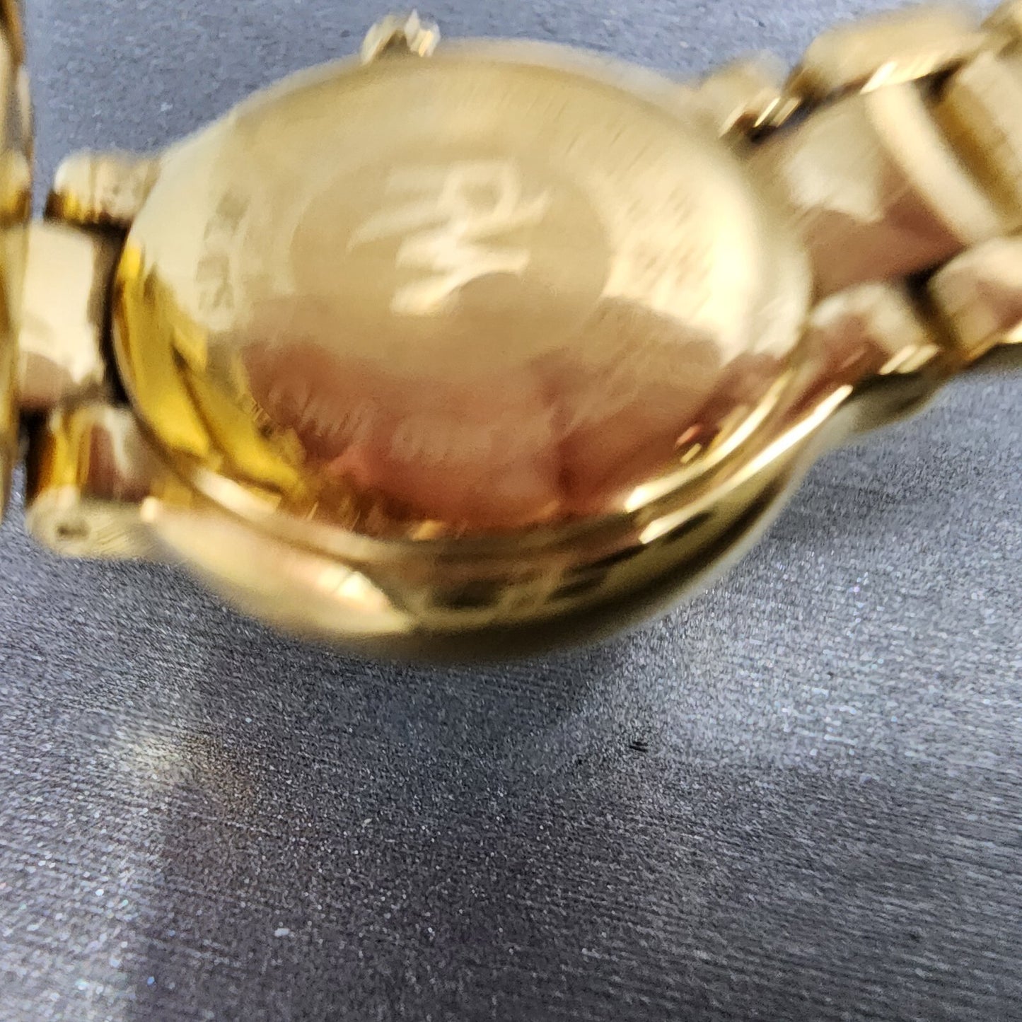 Raymond Weil Watch Women 27mm MOP Dial Gold Plated Date Round 5392 New Battery11
