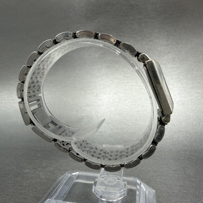 Seiko Tank Watch Women 20mm White Dial Silver Tone Square V400-6530 New Battery8