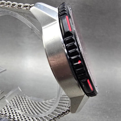 Citizen Skyhawk Red Arrows Watch Men 45mm Black Dial Steel Red Eco-Drive Works4