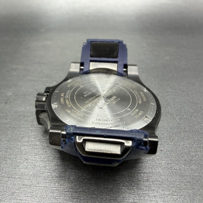 Invicta Excursion Chronograph Watch Women 40mm Blue Dial Daydate 18692 PARTS9