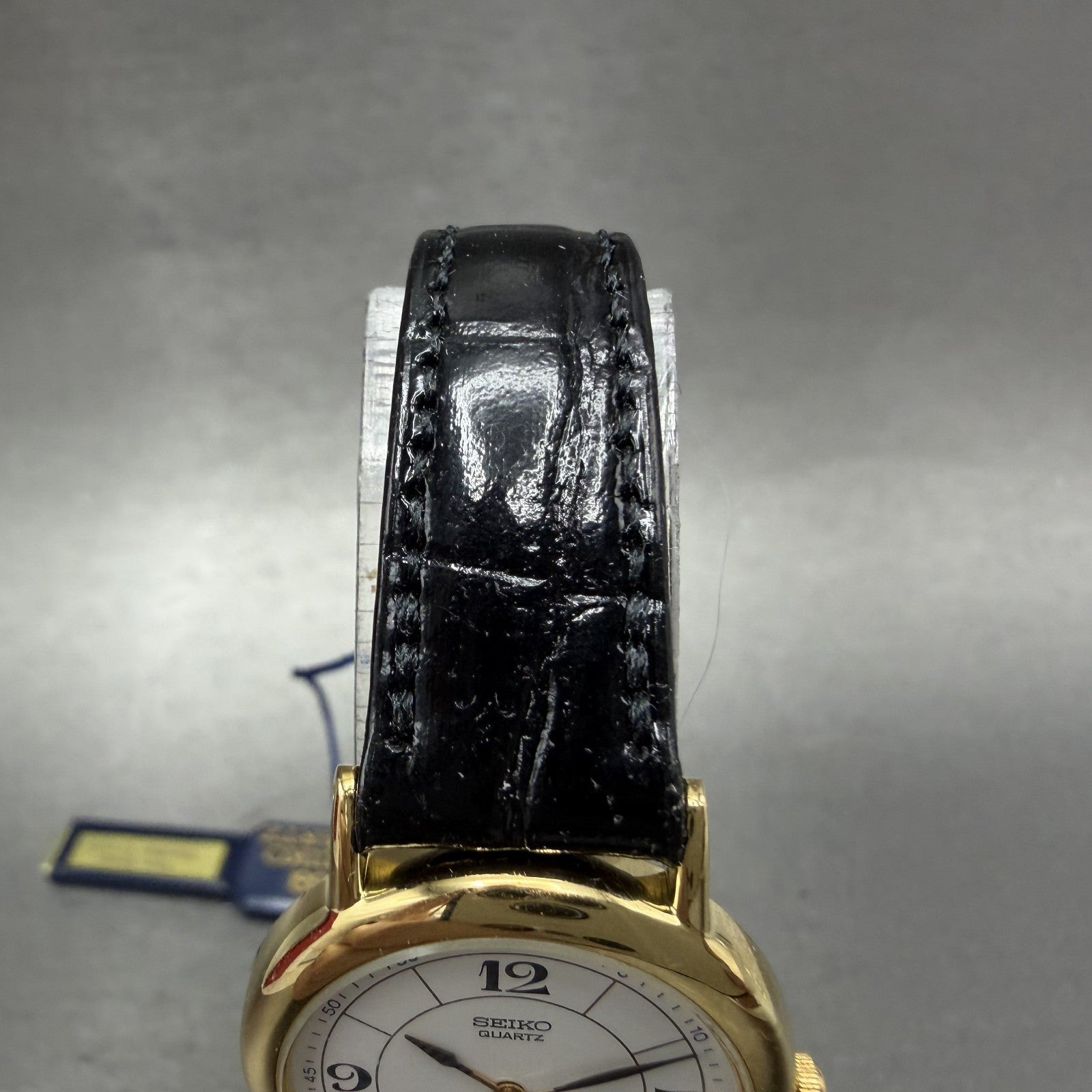 Seiko Watch Women 26mm White Dial Gold Tone Round 2Y000C19 New Batt NOS W/Box4
