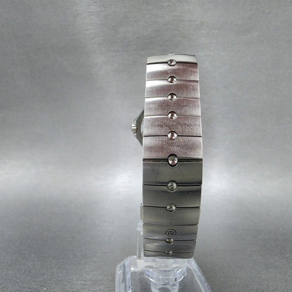 Movado Sports Edition Watch Women 27mm Silver Dial Stainless Steel New Battery6