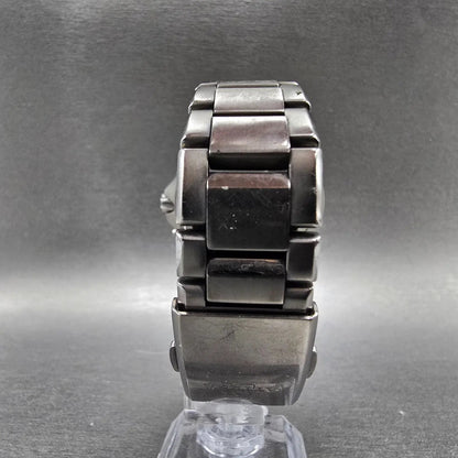 Citizen Attesa Watch Men 39mm Black Dial Titanium Date Atomic Solar H410 PARTS8