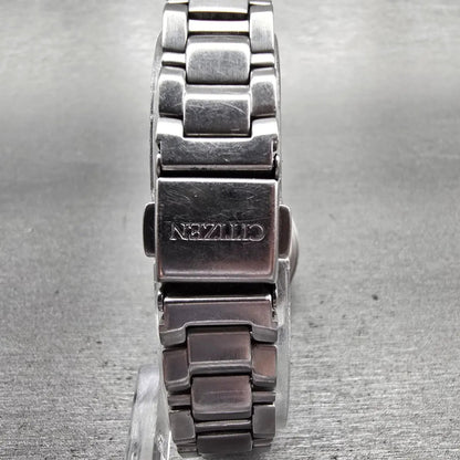 Citizen Eco-Drive Watch Women 28mm MOP Dial Date Gemmed E011-S055237 Works7