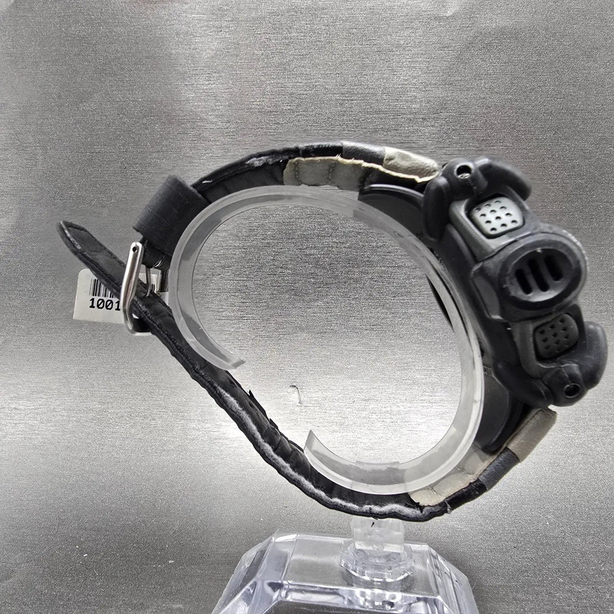 Casio G-Shock Riseman DW-9100 Watch Men 54mm Black Alarm Chronograph New battery8