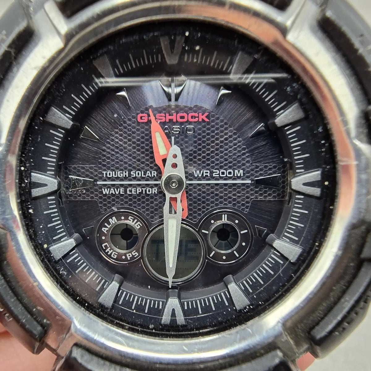 Casio G-Shock GW-1500A Watch Men 48mm Black Alarm Chrono Ana Digi Solar Works1