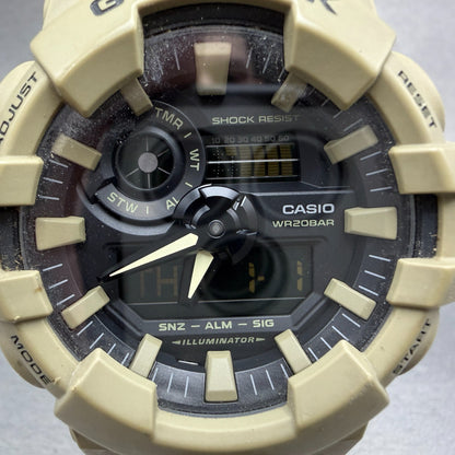 Casio G-Shock GA-700UC Watch Men 53mm Brown Analog Digital Alarm Chrono New Batt1