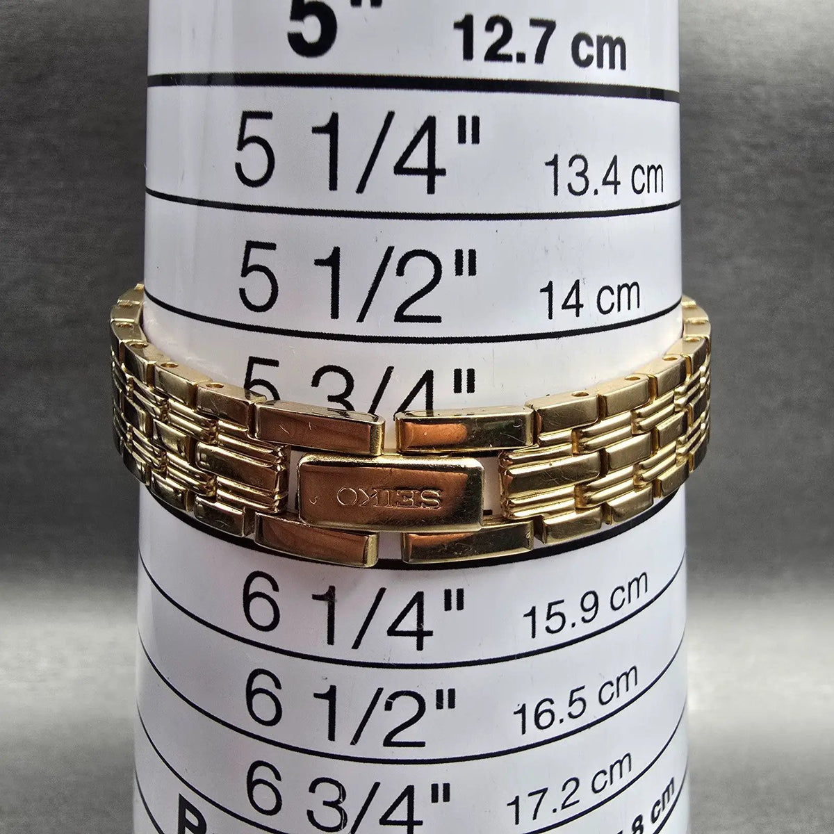 Seiko Tank Watch Women 17mm Champagne Dial Gold Tone Rectangle 1N01-0FH0 NewBatH9