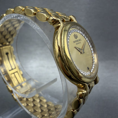 Raymond Weil Watch Women 24mm Champagne Dial Gold Plated 9937-2 PARTS4