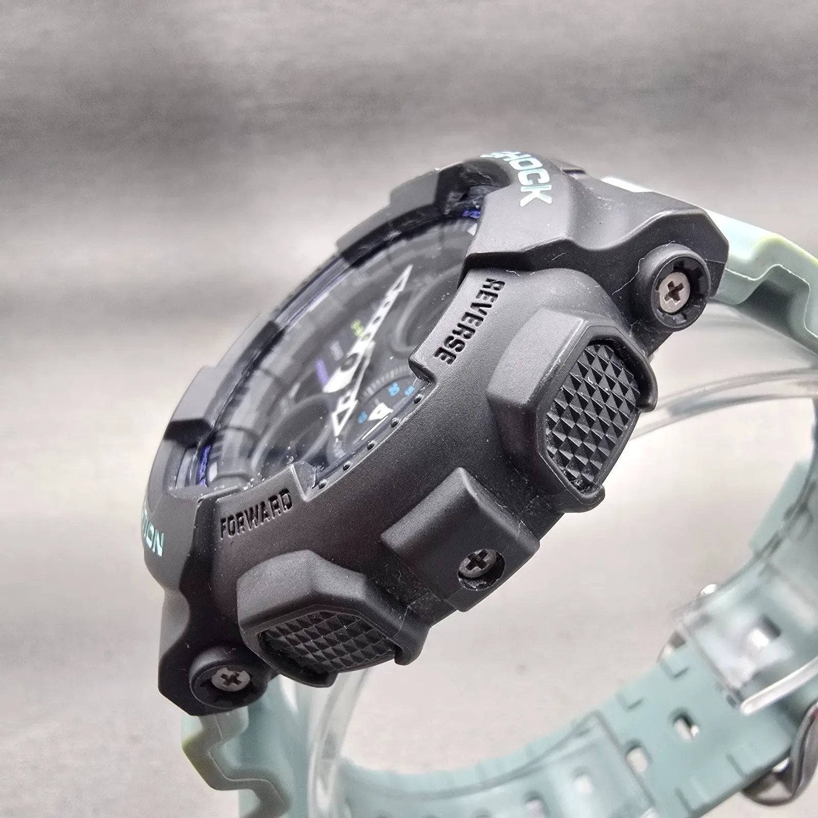 Casio G-Shock GMA-S140 Watch Women 46mm Black Gray Alarm Chronograph New Battery2