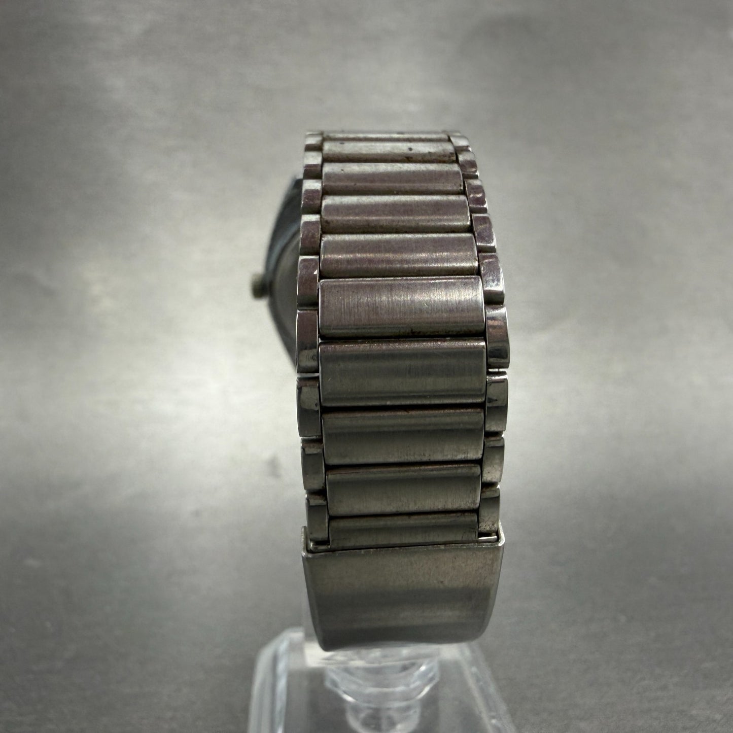 Seiko School Time Watch Men 33mm Silver Dial Steel Date Manual 5000-6000 Runs7