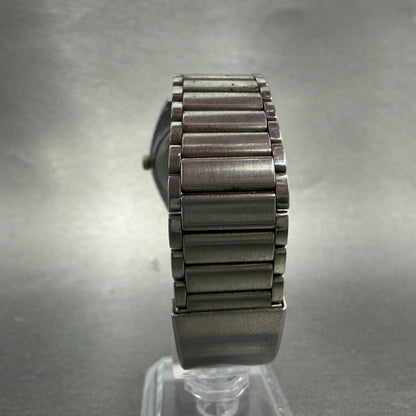 Seiko School Time Watch Men 33mm Silver Dial Steel Date Manual 5000-6000 Runs7