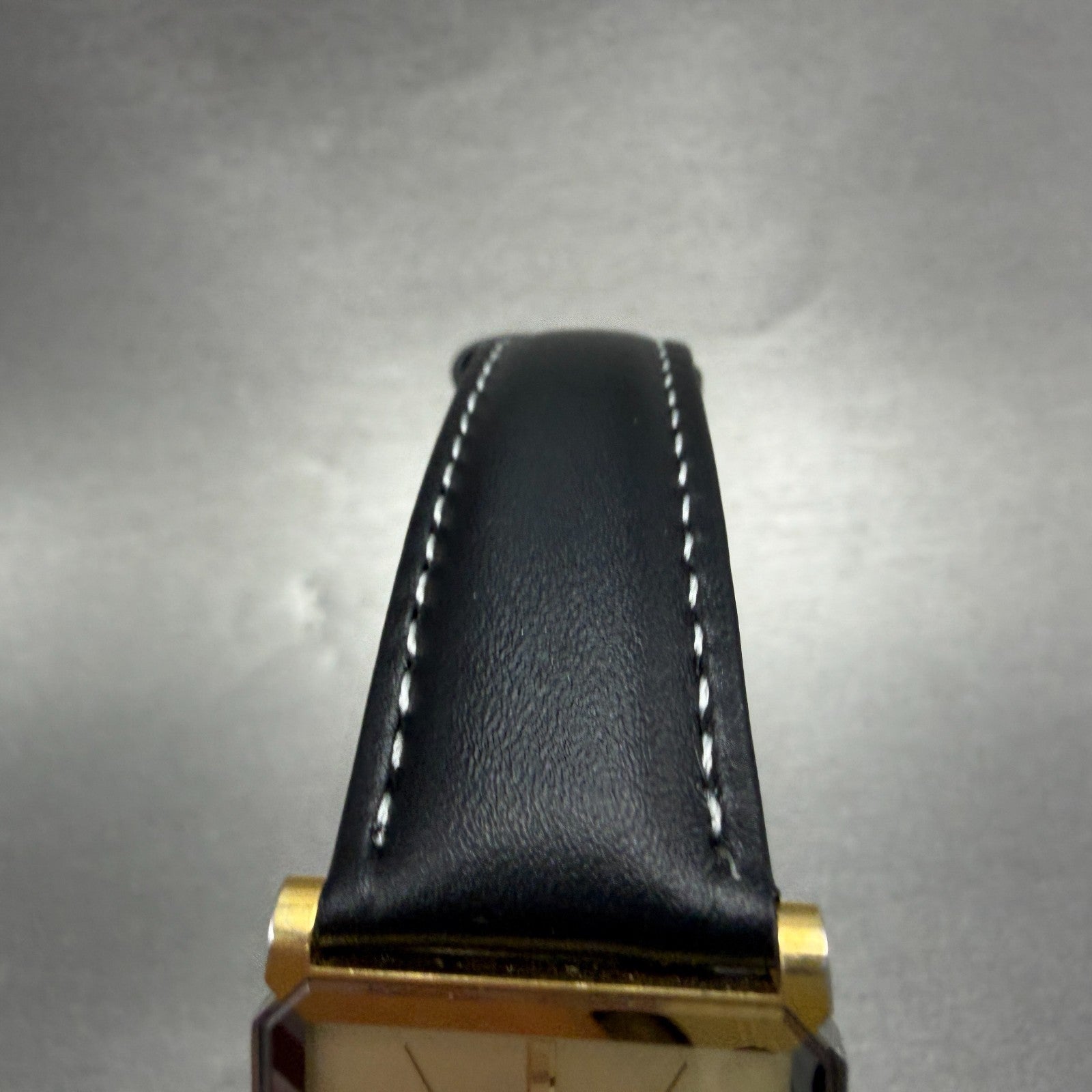 Seiko Dolce Tank Watch Men 25mm Champagne Two Tone 7730-5020 New Battery Vintage4