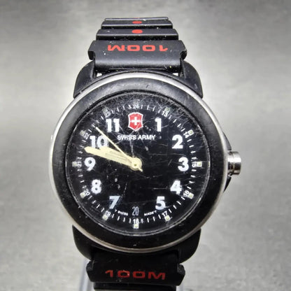 Victorinox Swiss Army Original Sai Watch Women 28mm Black Dial Silver PARTS0