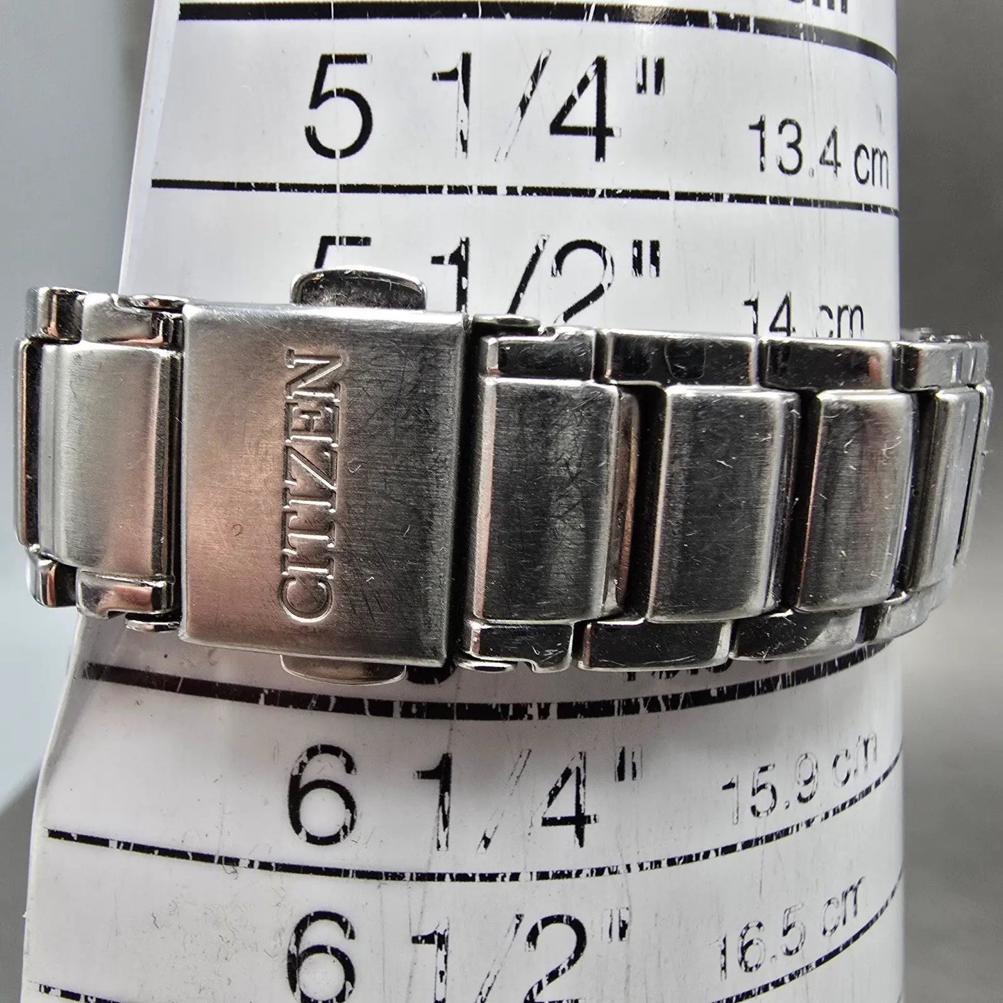 Citizen Eco-Drive Watch Women 36mm Black Dial Silver Tone J830-R010379 Runs10