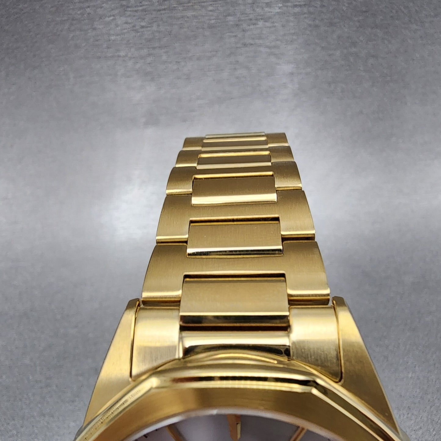 Citizen EcoDrive Corso Watch Men 40mm Silver Dial Gold Tone Date BM749257A4