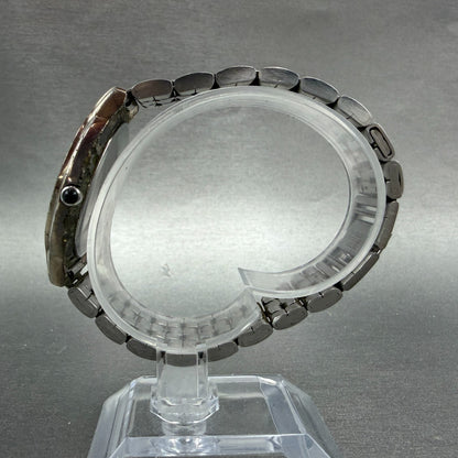 Seiko Watch Men 35mm White Dial Silver Tone Round V701-7A60 New Battery Vintage6