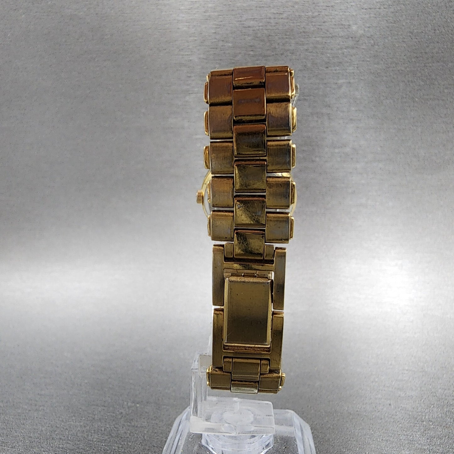 Seiko Watch Women 24mm Cream Dial Gold Tone Round 4N010261 New Battery VTG7