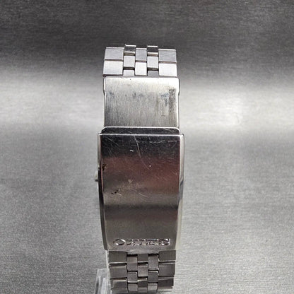 Seiko Type II Watch Men 36mm Blue Dial Silver Tone Daydate 0903-8120 New Battery7