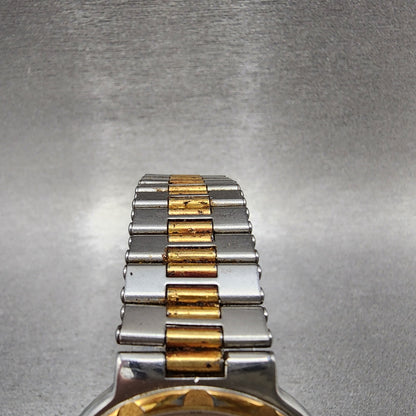 Longines Conquest Watch Men 32mm Silver Dial Two Tone Date Round New Battery4