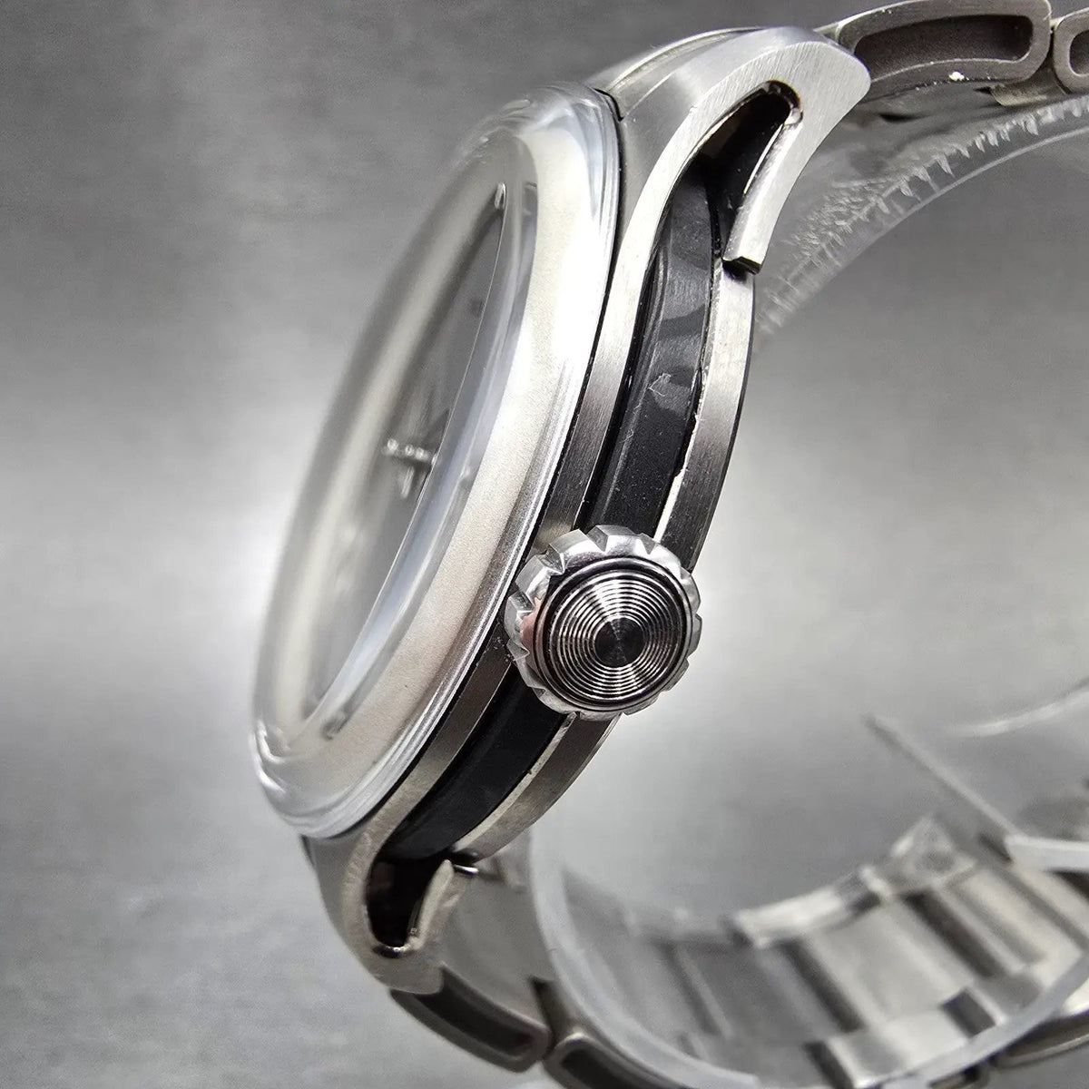 Timex Giorgio Galli S2Ti Automatic Watch Men 38mm Gray Dial Titanium Round2