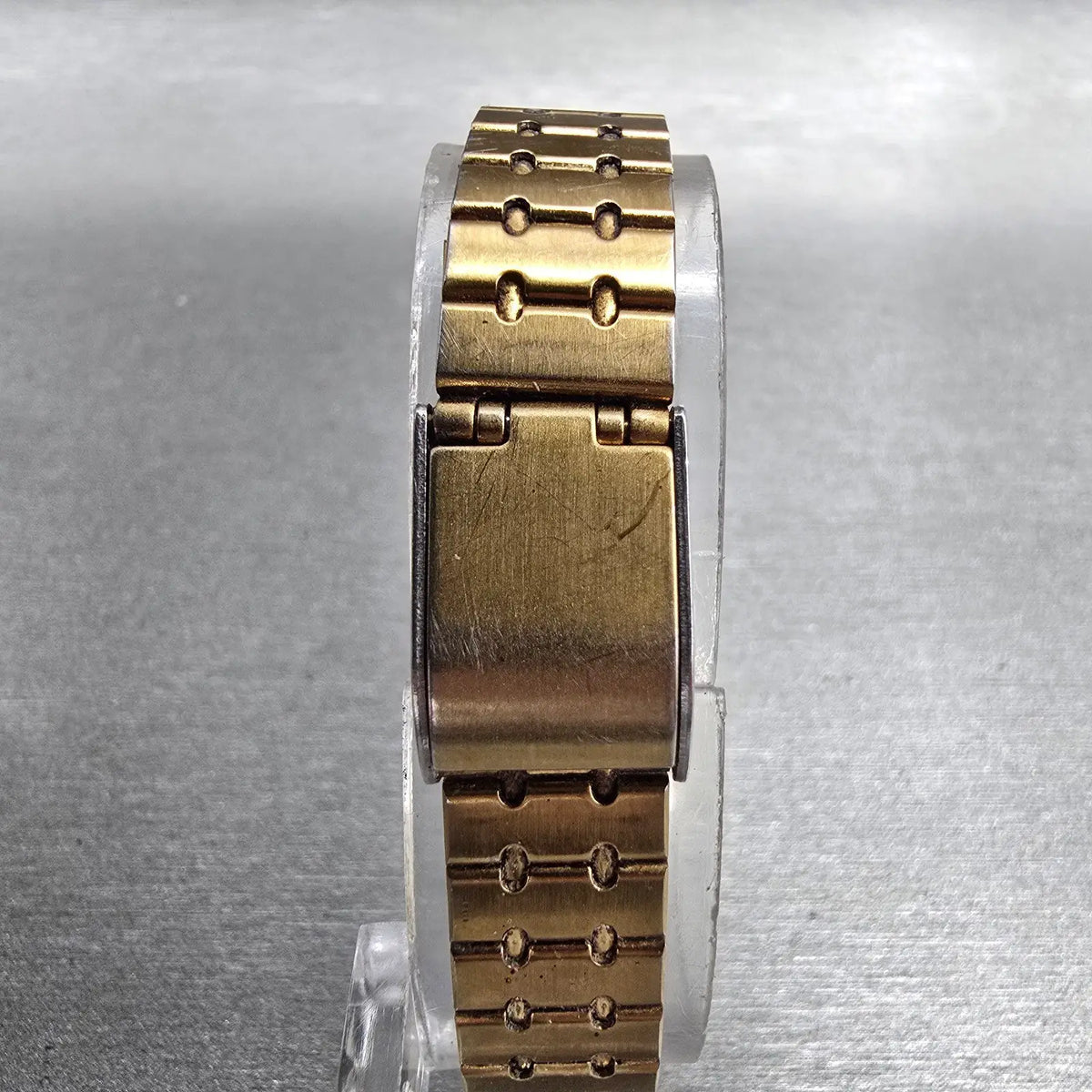 Seiko SX Tank Watch Women 17mm White Dial Gold Rectangle 2Y01-5D20 New Battery7