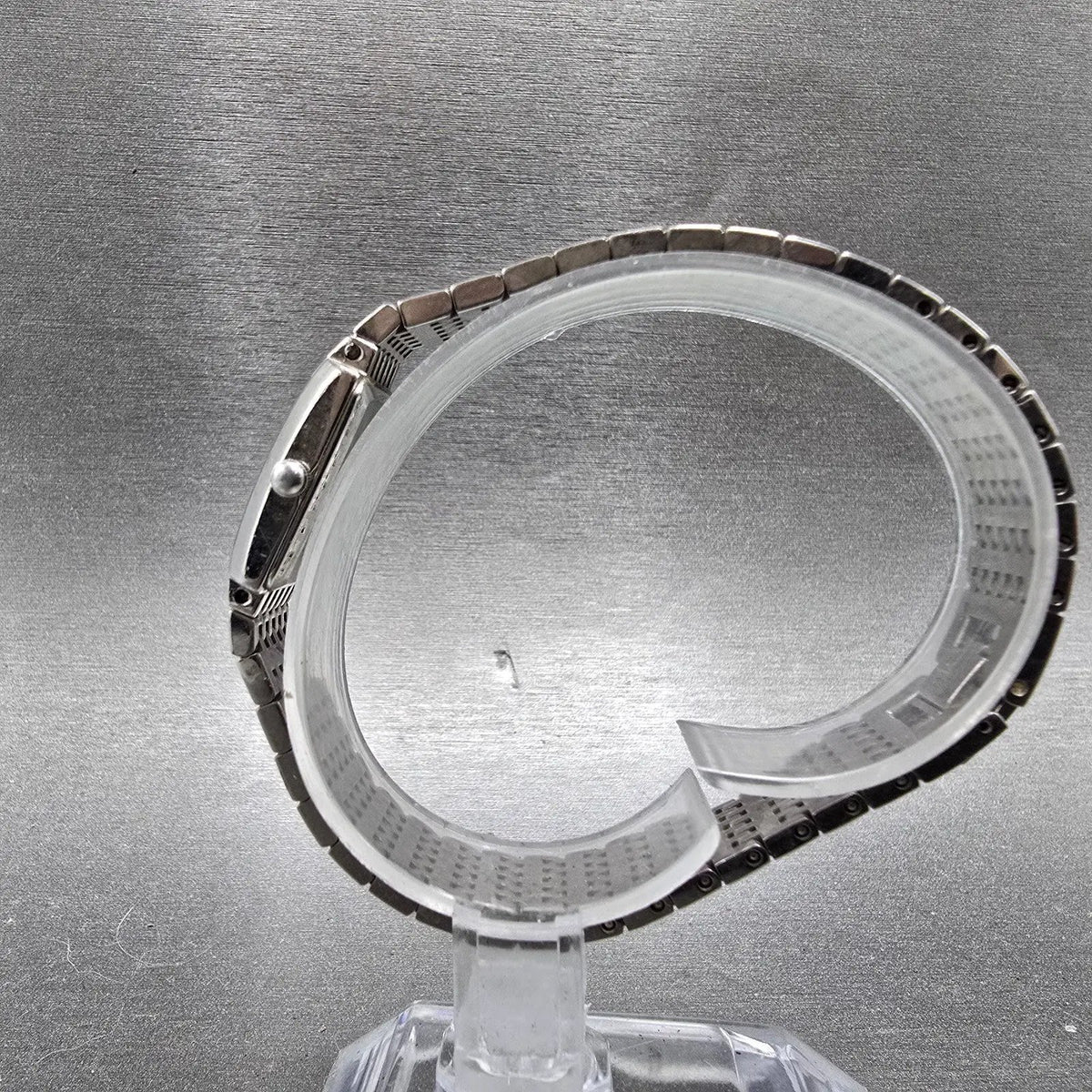 Citizen Tank Watch Women 17mm Silver Dial Silver 5920-S98624 New Battery VTG JP6
