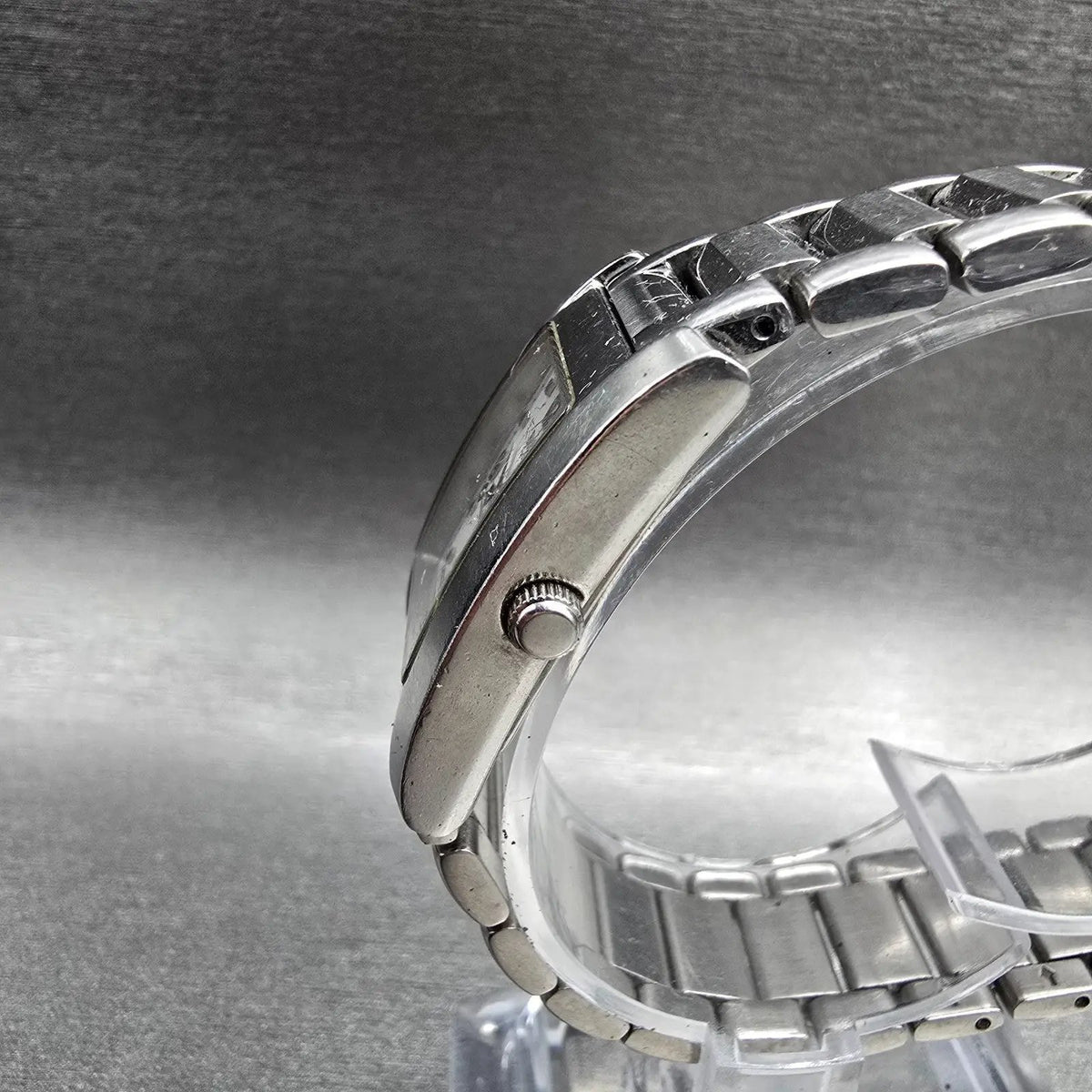 Bulova Tank Watch Women 21mm White Dial Silver Rectangle 96L42 New Battery2