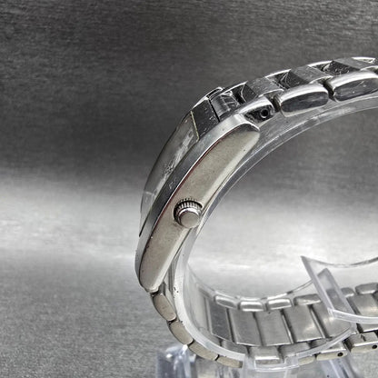 Bulova Tank Watch Women 21mm White Dial Silver Rectangle 96L42 New Battery2