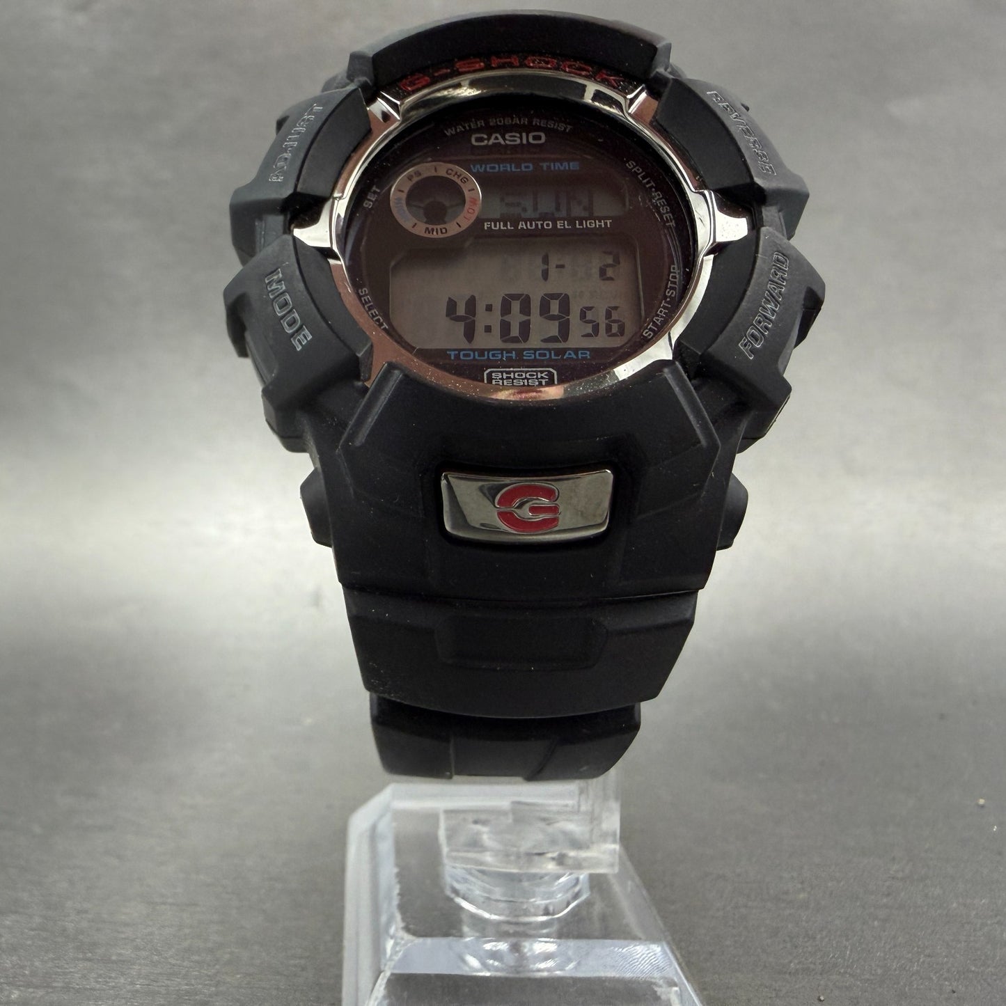 Casio G-Shock G-2310R Watch Men 46mm Digital Black Alarm Chrono Solar Works5