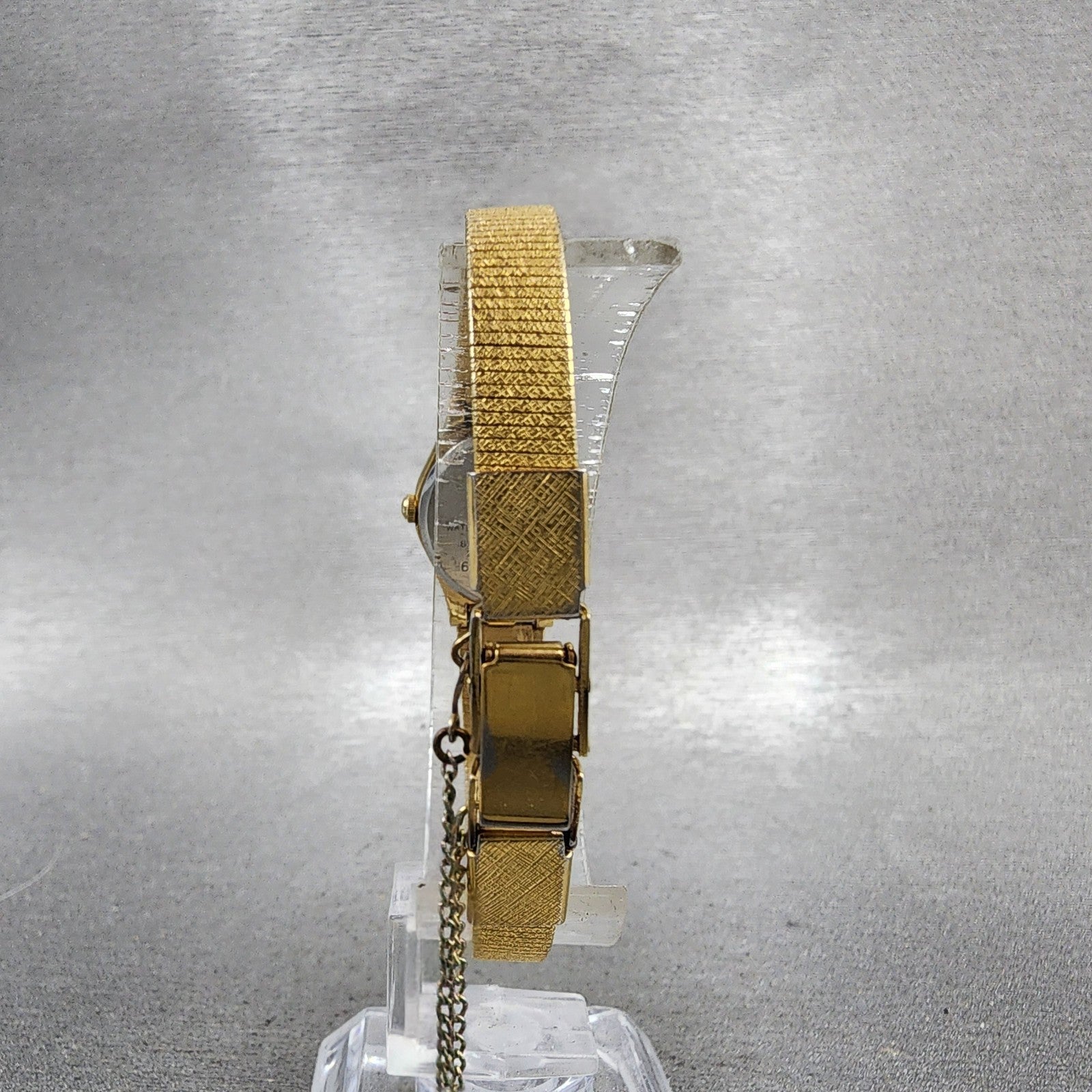 Seiko Watch Women 19mm Gold Dial Gold Tone Round 2P210A79 New Battery VTG7