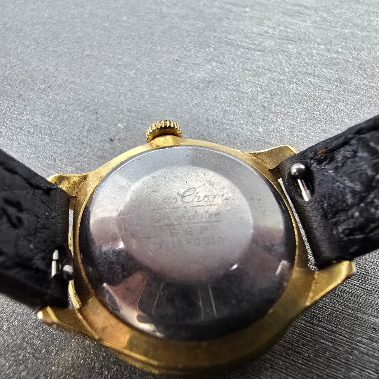 Seiko Chorus Watch Women 26mm Silver Dial Gold Tone Manual 2119-0010 Runs VTG9