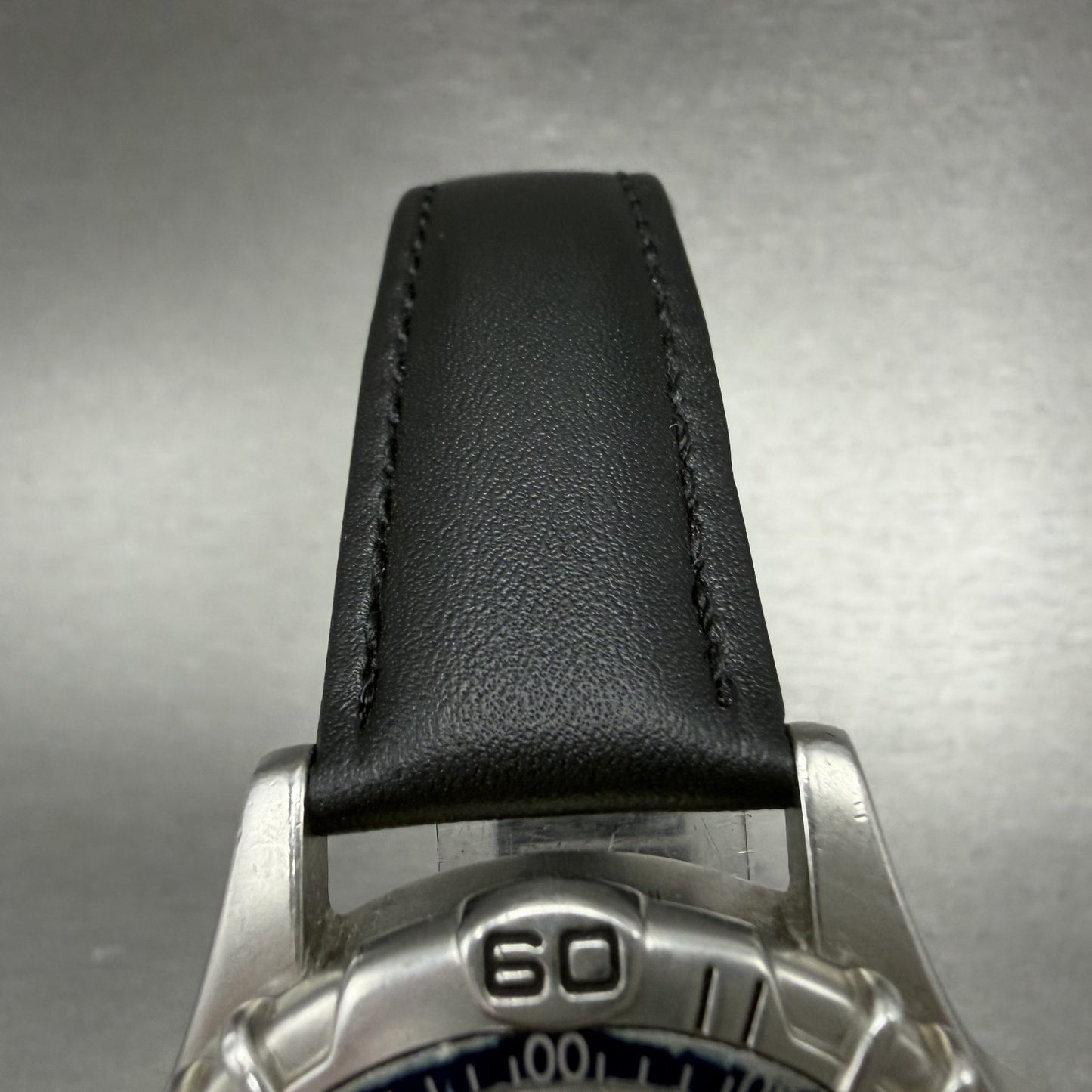 P Guionnet GMT Watch Men 40mm Blue Dial Steel Date Round  New Battery4