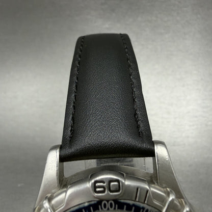 P Guionnet GMT Watch Men 40mm Blue Dial Steel Date Round  New Battery4
