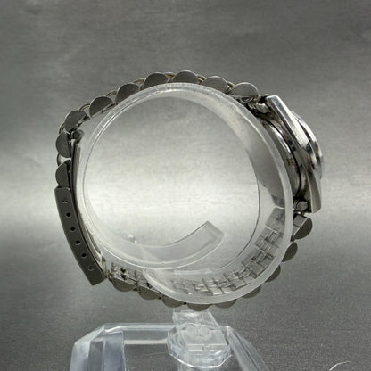 Seiko Watch Women 25mm White Dial Silver Tone Date 7n83-0011 Round NewBatt 878