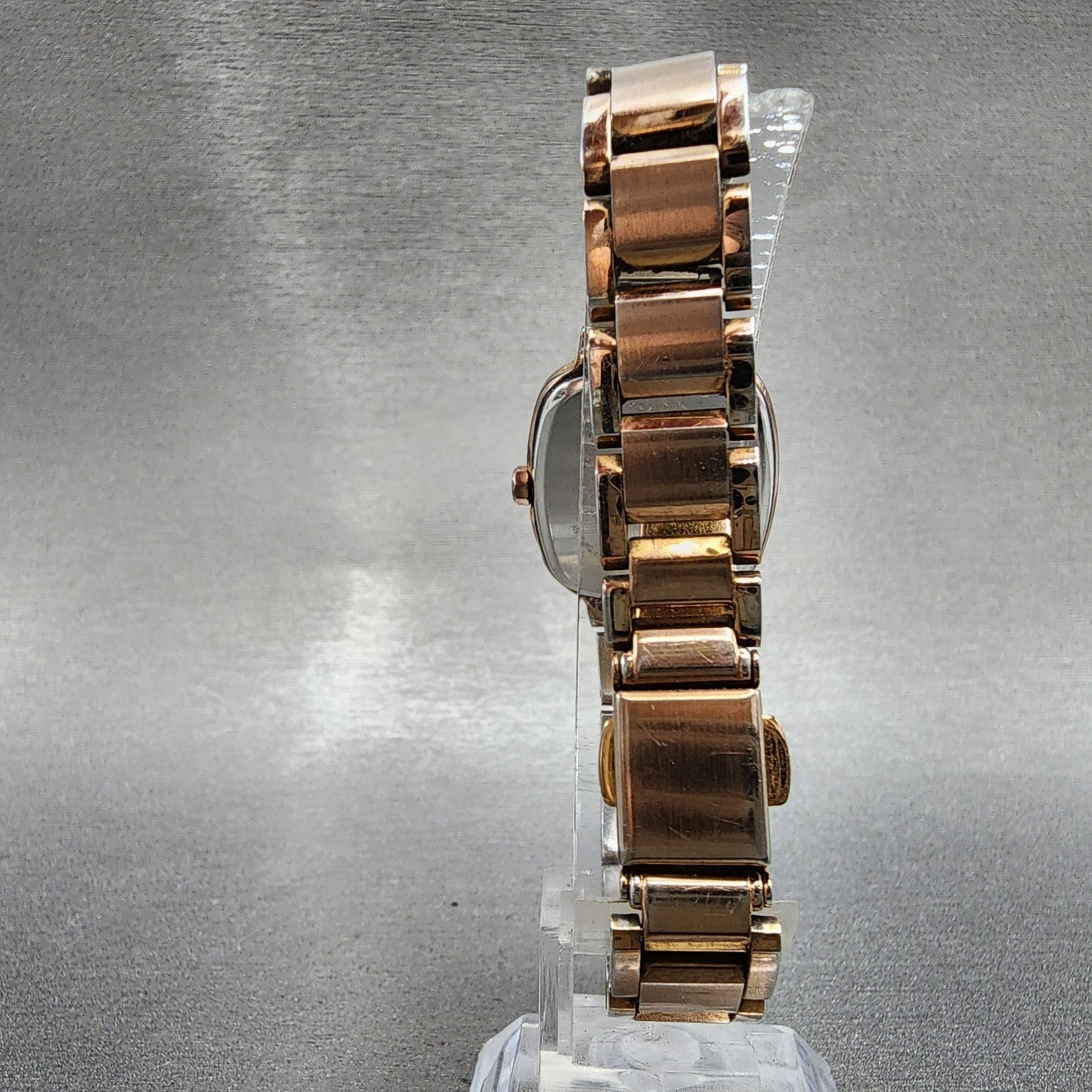 Citizen EcoDrive XC Watch Women 25mm White Dial Rose Gold Date H058 Runs7