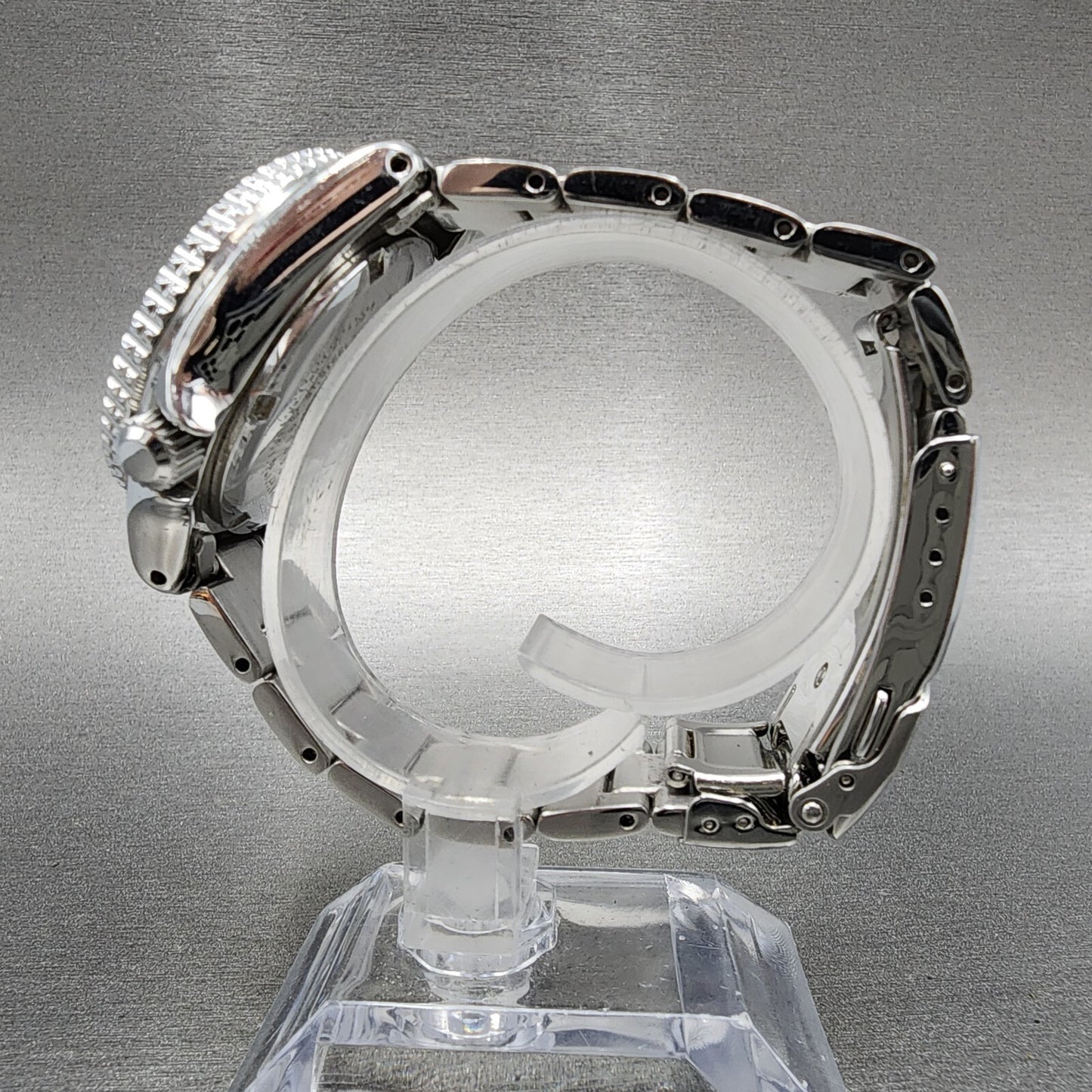 Seiko Perpetual Calendar Scuba Watch Men 39mm Black Dial Steel 8f3500a0 New Bat6