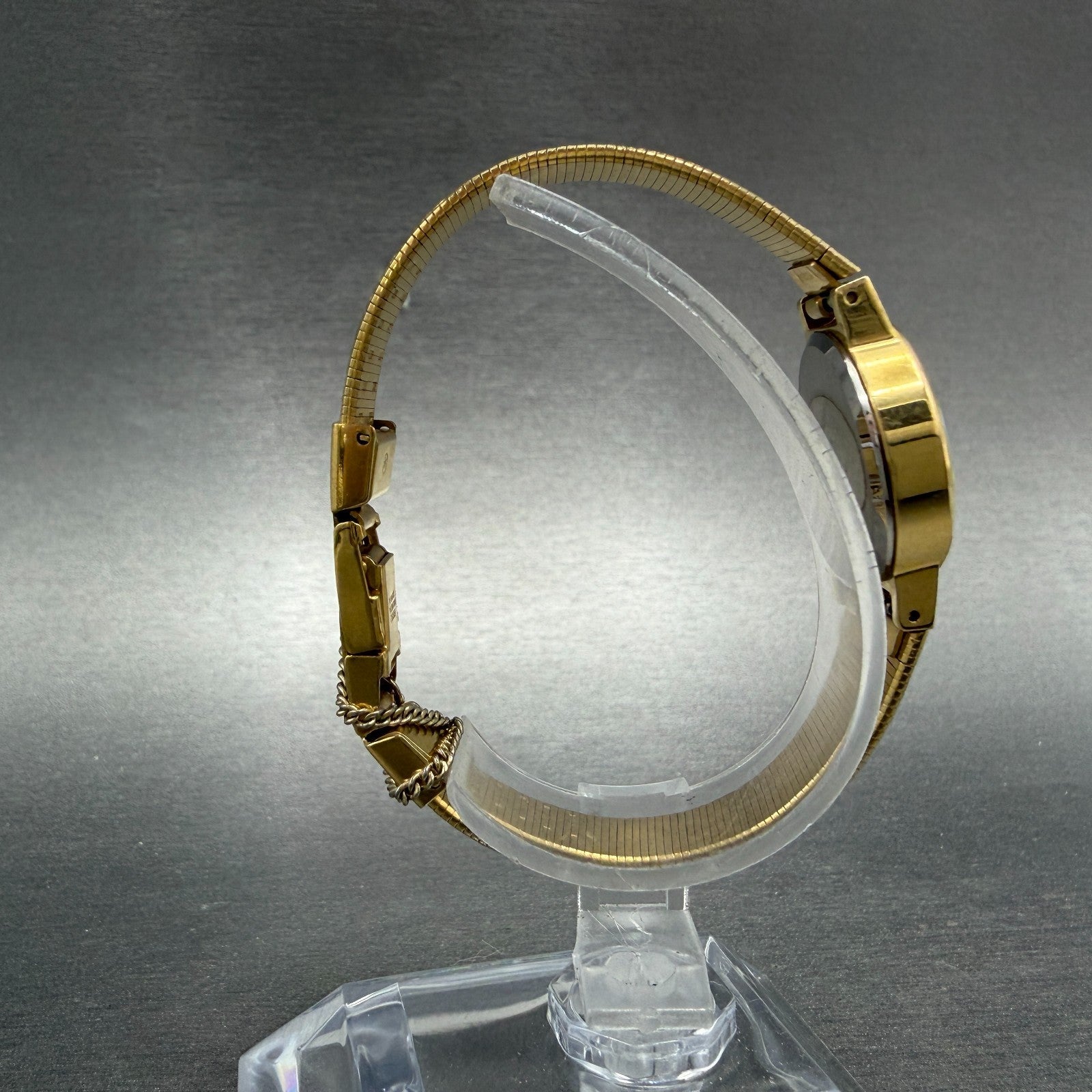 Seiko SX Watch Women 21mm Champagne Dial Gold Tone Round 2B31-0020 New Battery8
