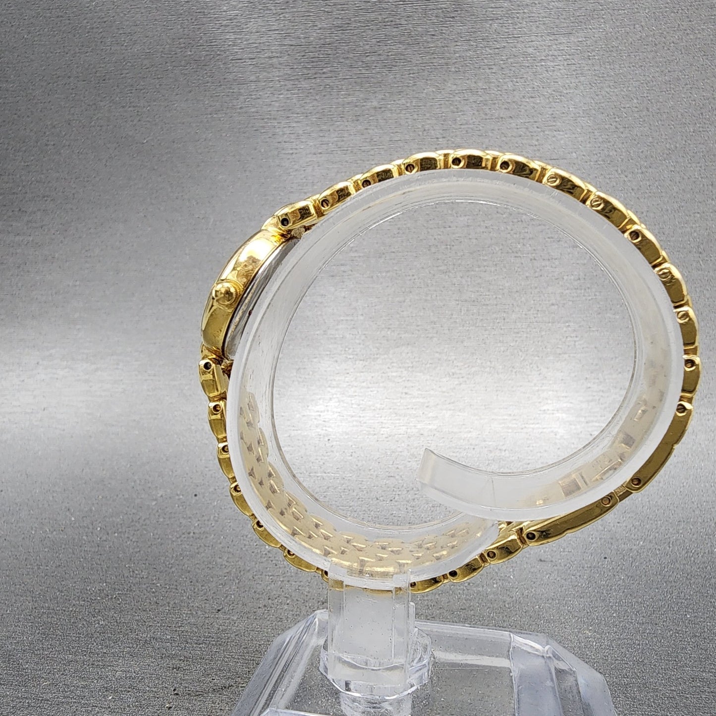 Citizen Watch Women 20mm Black Dial Gold Tone Round 5920S49577 New Battery6