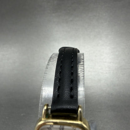 Seiko Watch Women 17mm White Dial Gold Tone Rectangle 2Y00-5A00 New Battery4