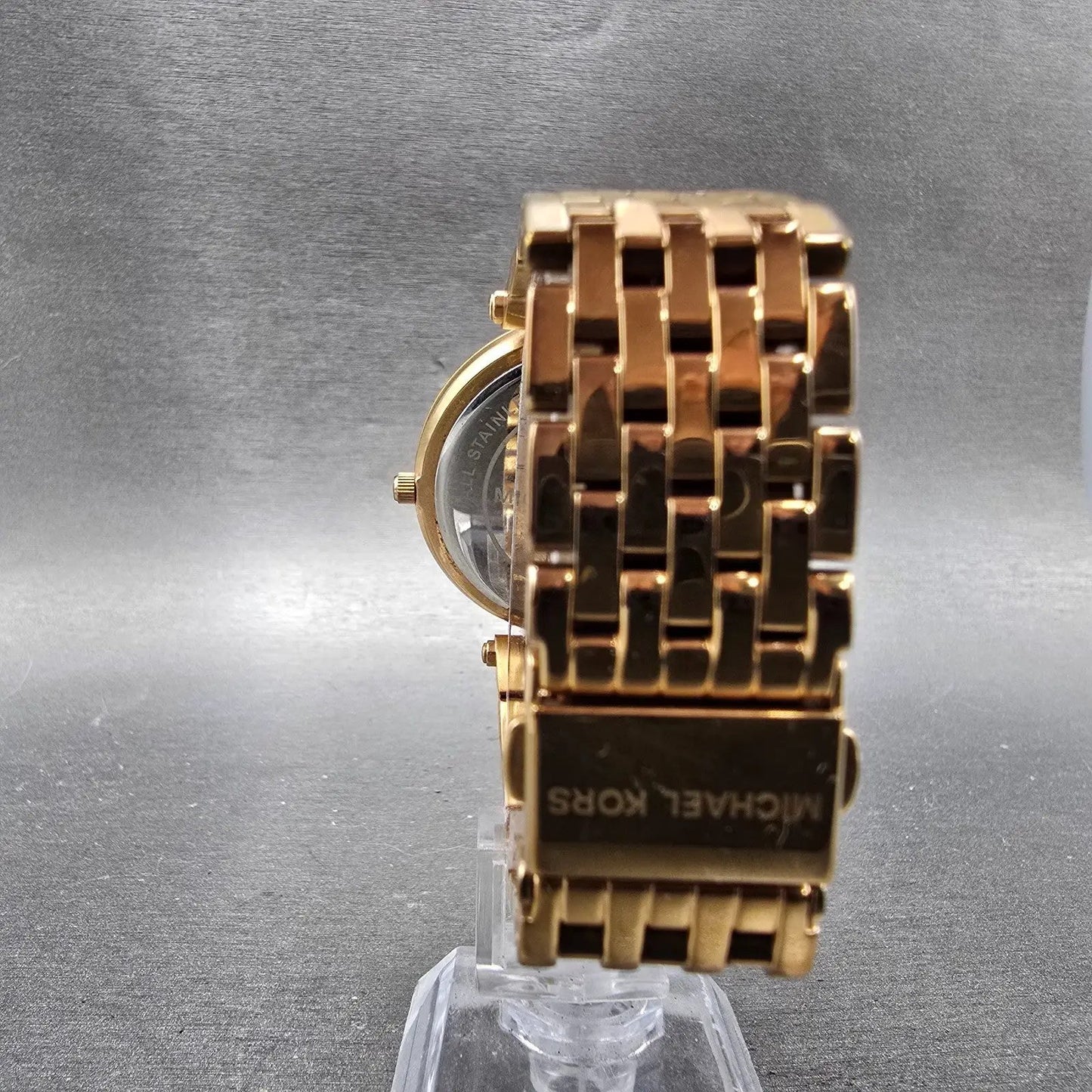 Michael Kors Darci Watch Women 39mm Pink Dial Rose Gold Tone MK-3192 New Batt JK8