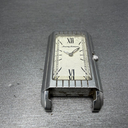 Tommy Bahama Tank Watch Women 22mm Cream Dial Silver Tone Rectangle TB2065 PARTS3