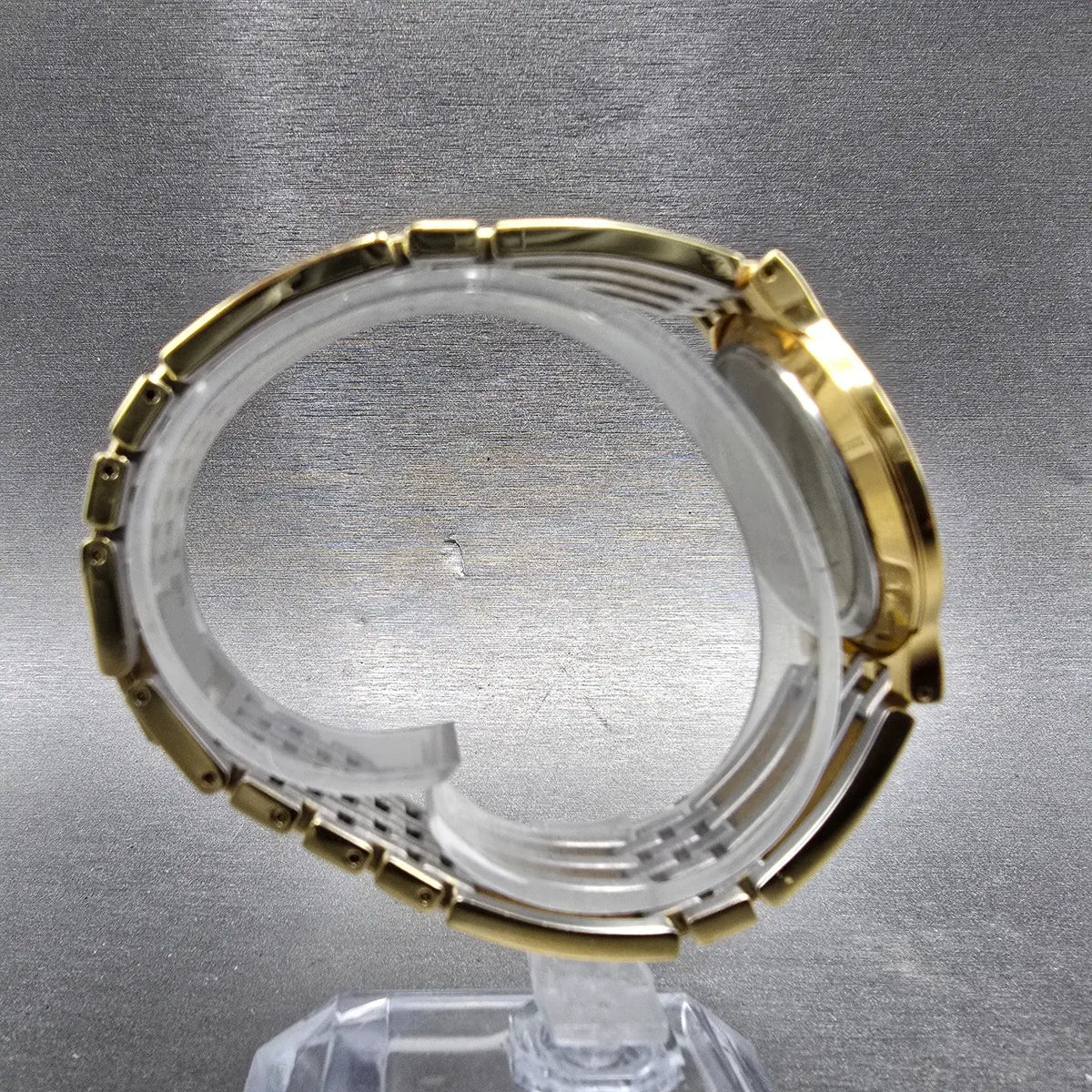 Movado Esperanza Watch Men 32mm Black Dial Gold Tone 84.19.861 New Battery8