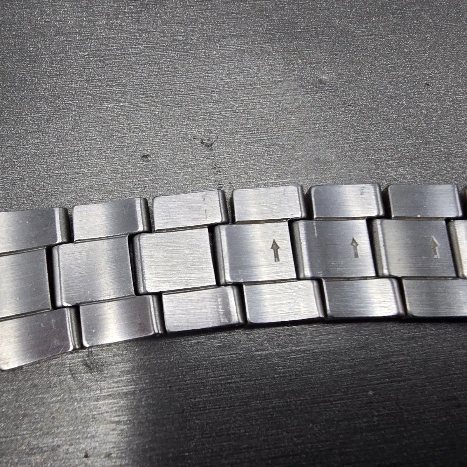 Seiko Bracelet 20mm Stainless Steel Silver Tone Tri Folding Clasp 4A5G1CI Japan11
