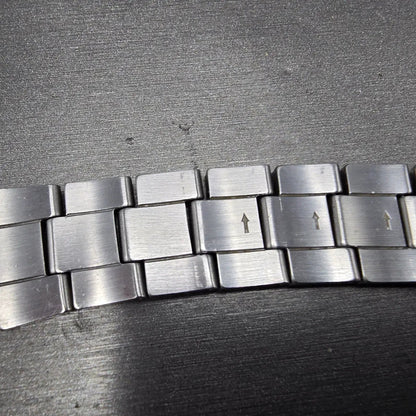 Seiko Bracelet 20mm Stainless Steel Silver Tone Tri Folding Clasp 4A5G1CI Japan11